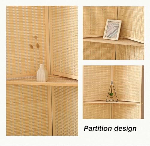 3/4/5/6 Panel Room Divider Screen with Display Stand S773401