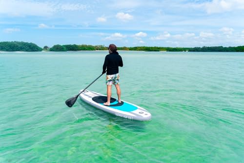 Roc Inflatable Stand Up Paddle Board with Premium Accessories, Wide Non-Slip Deck A34223