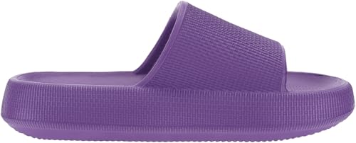 BRONAX Pillow Slippers for Women and Men, Cushioned Thick Sole B486351