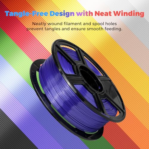 FLASHFORGE Silk PLA Filament 1.75mm, 1kg Spool V8381