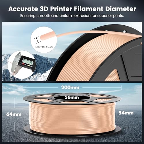 SUNLU 4kg PLA 3D Printer Filament Bundle, 1.75mm, 4 Black Spools V387