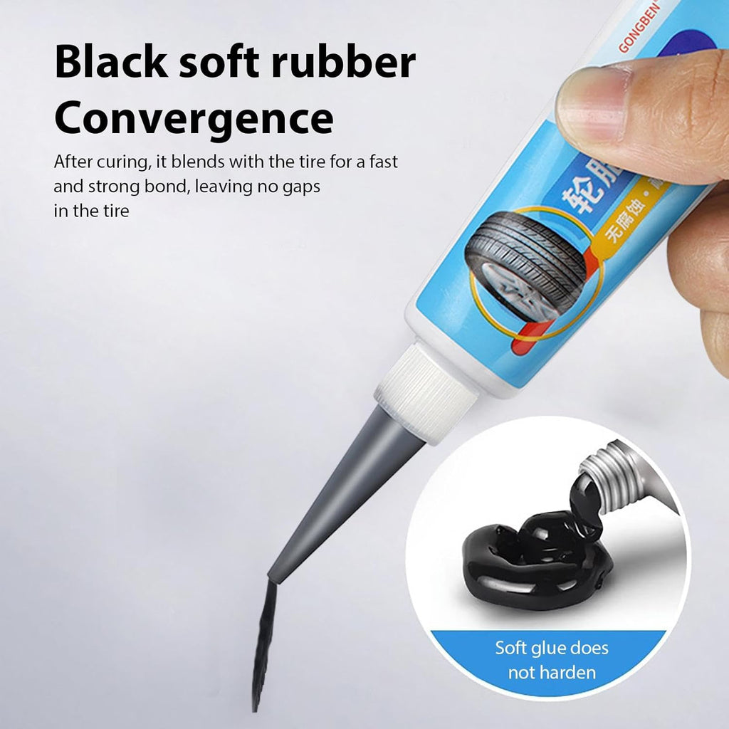 Waterproof Tire Repair Glue Rubber Adhesive 30ML X586405
