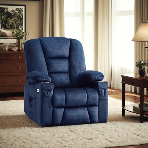 MCombo Small Power Lift Recliner Chair with Massage and Heat, Brown N356790