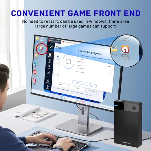 Kinhank 12TB Retro Gaming Hard Drive with 96000+ Classic Games W378553