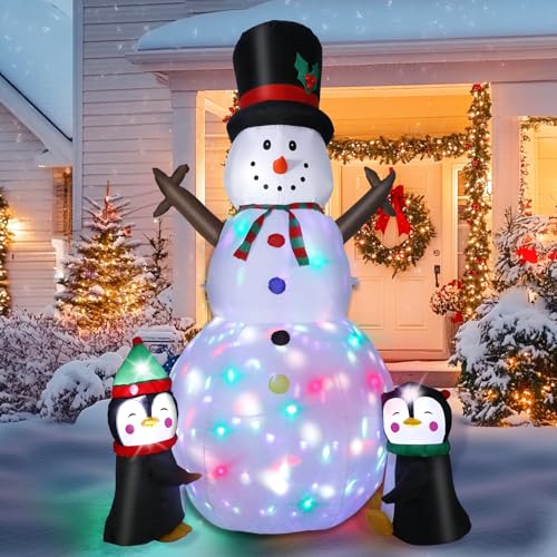 14FT Christmas Inflatable Santa Claus Outdoor Yard Decorations with LED Lights S7265