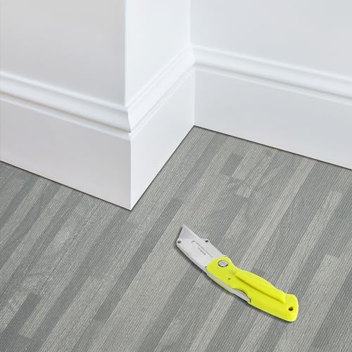 Sorbus Wood Grain EVA Interlocking Floor Mats with Borders J287