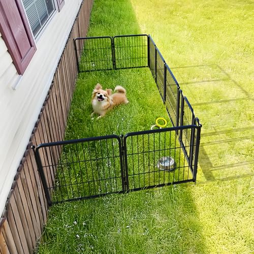 FXW Rollick Dog Playpen 32 Inch 16 Panels for Small and Medium Dogs E405995