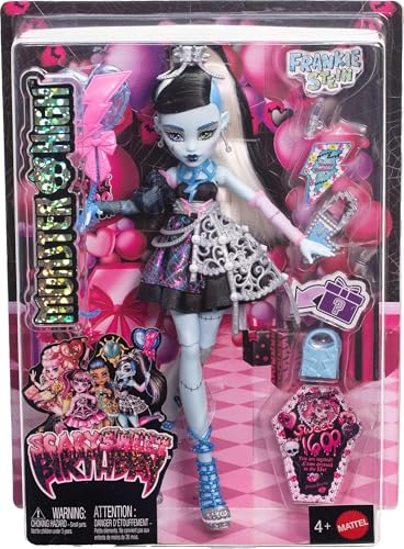 Monster High Scary Sweet Birthday Doll Frankie Stein with Accessories Y947069