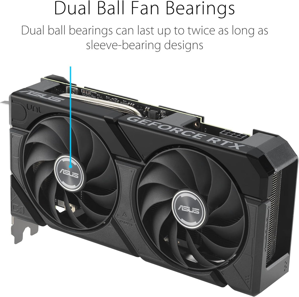 Asus Dual GeForce RTX 4060 Ti EVO OC Edition 16GB GDDR6 H330
