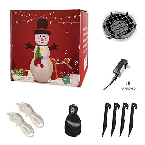 5 FT Inflatable Snowman Christmas Outdoor Decoration with LED Lights Y295