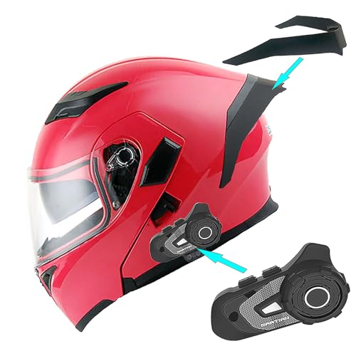 1Storm HB89 Modular Full Face Helmet Flip Up Dual Visor Z122535