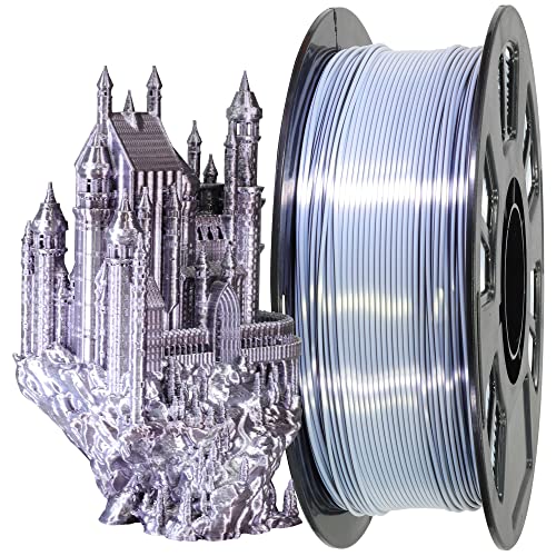 MIKA3D Bicolor Silk PLA 3D Printer Filament Bundle, 1.75mm, 6 Spools V5573