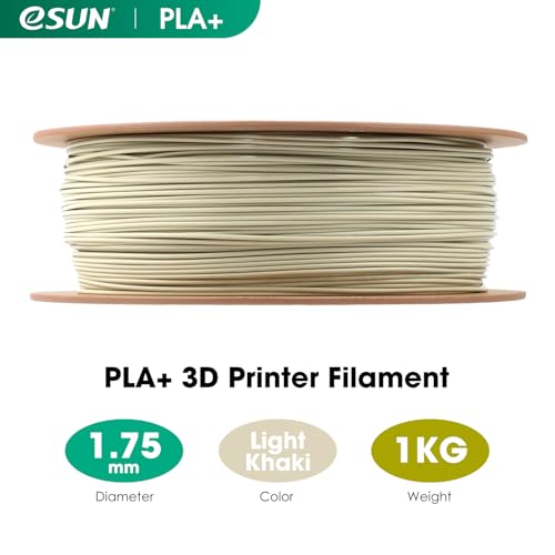 eSUN PLA+ Filament 1.75mm 3D Printer Filament, 1KG Spool, Fire Engine Red Q357