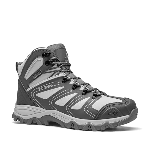 NORTIV 8 Men's Waterproof Ankle High Hiking Boots D984