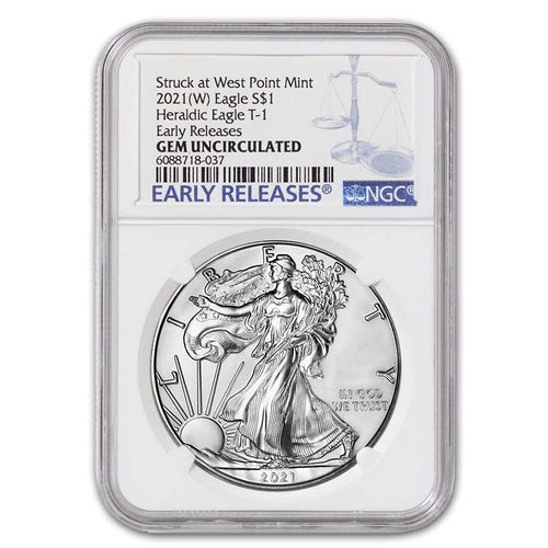 1 oz American Silver Eagle Coin Gem Uncirculated NGC C297